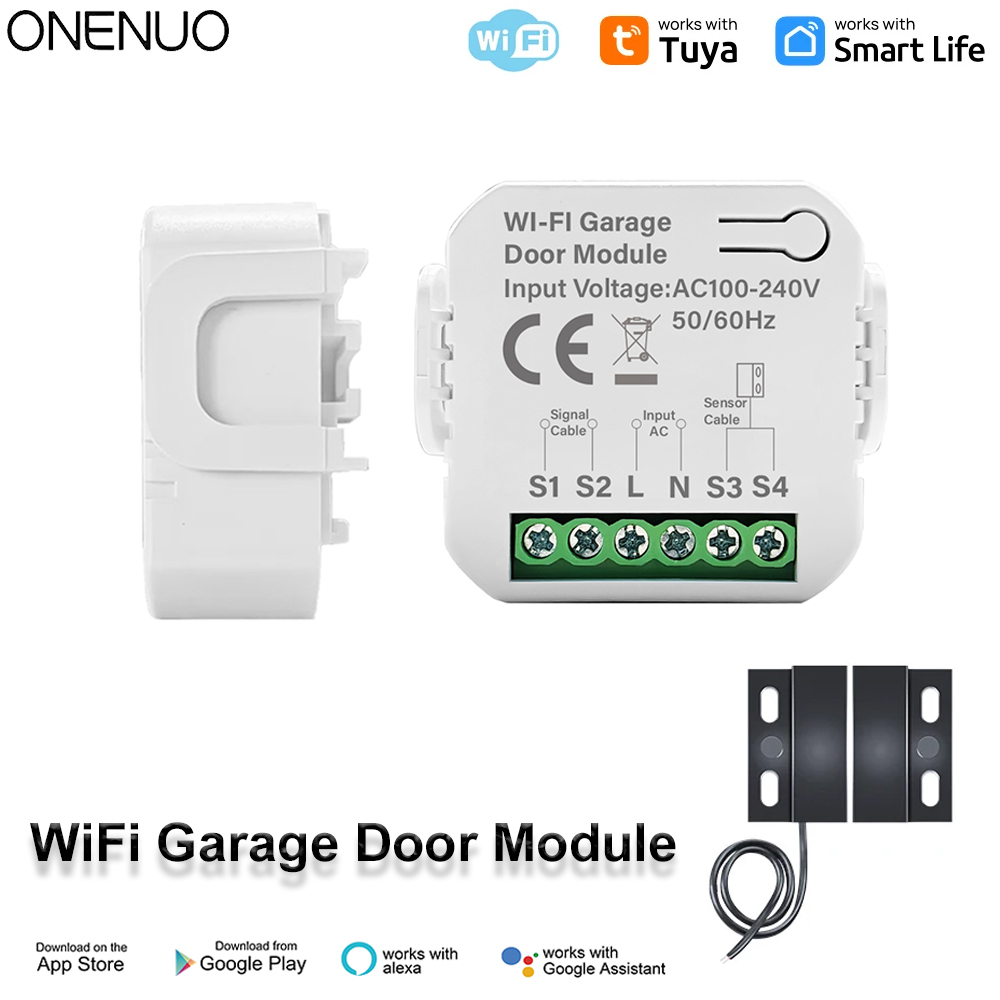 Smart Home Villa - Smart Tuya WiFi Garage Door Switch