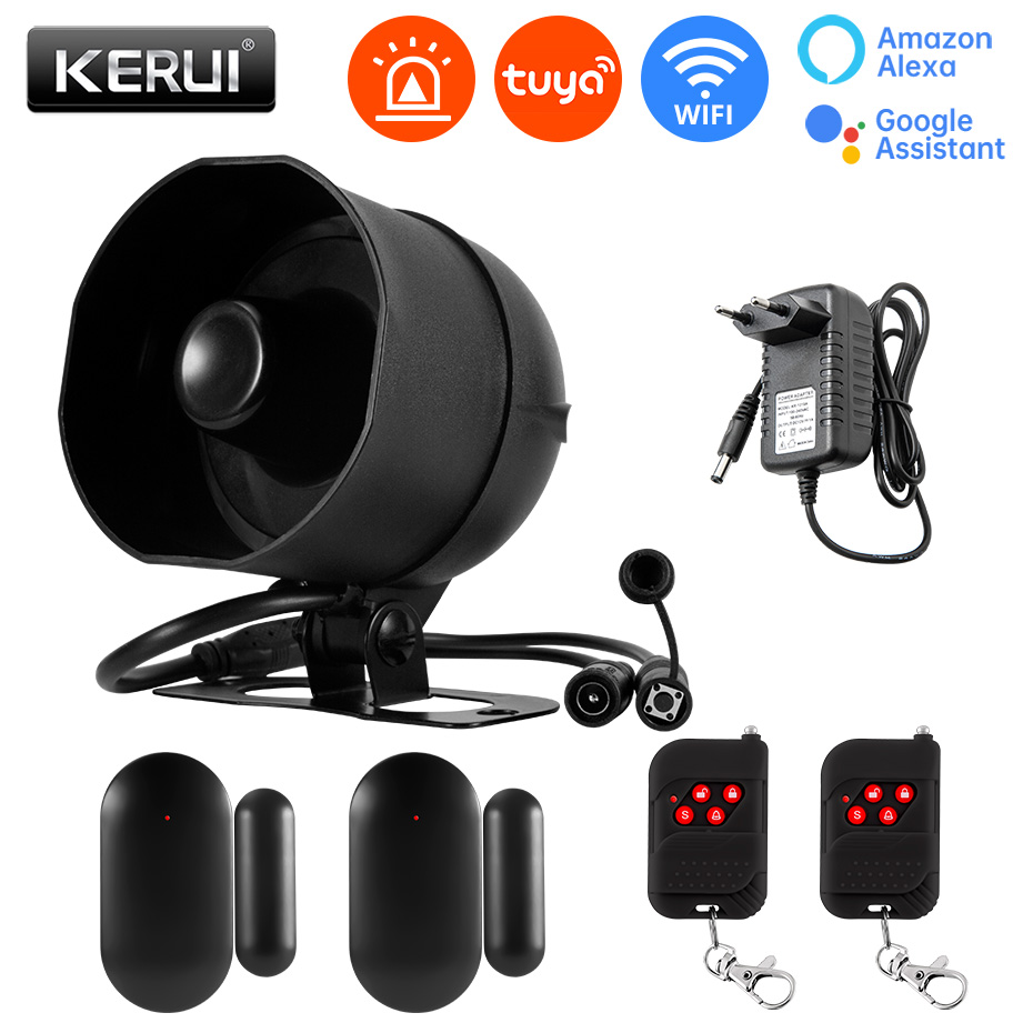 Smart Home Speaker - KERUI 120db Tuya Smart WiFi Loudly