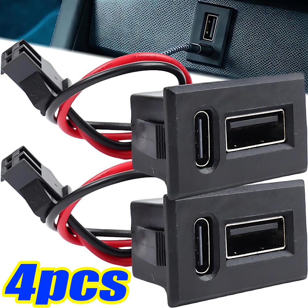 Smart Home Utilities - Dual Type C USB Female Port
