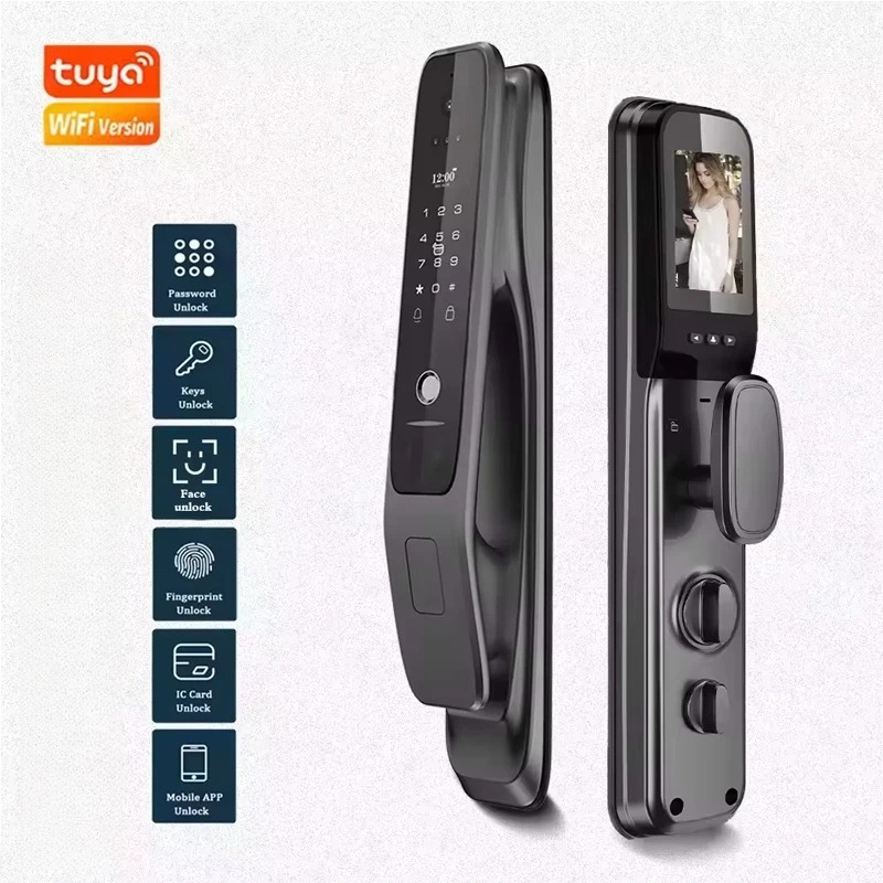 HX5 Smart Door Lock 3D Face Re - Smart Home Camera ulasan dan harga