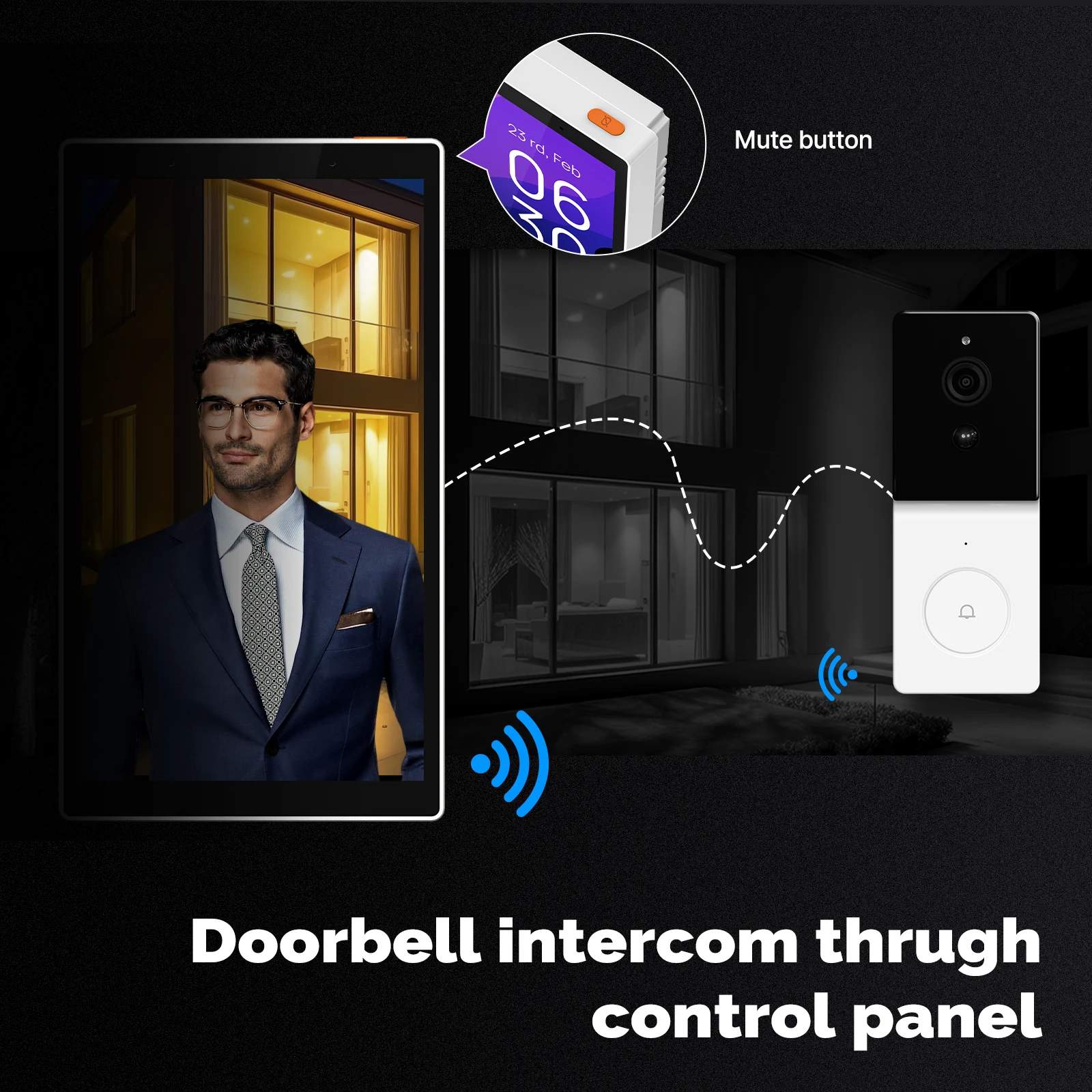 MOES Tuya Wifi Smart 5-inch To - Smart Home Knx ulasan dan harga