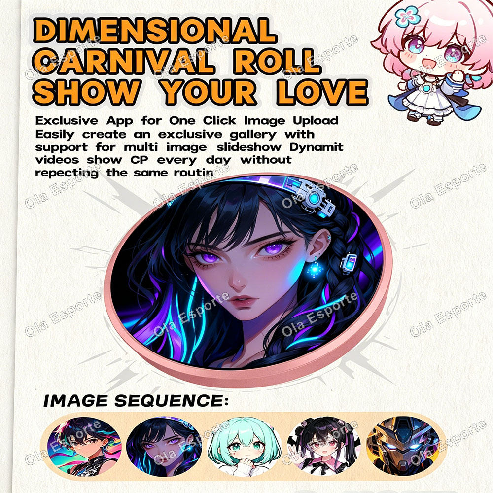 Anime E-Badge Display Pin 1.85 - Smart Home Icon ulasan dan harga