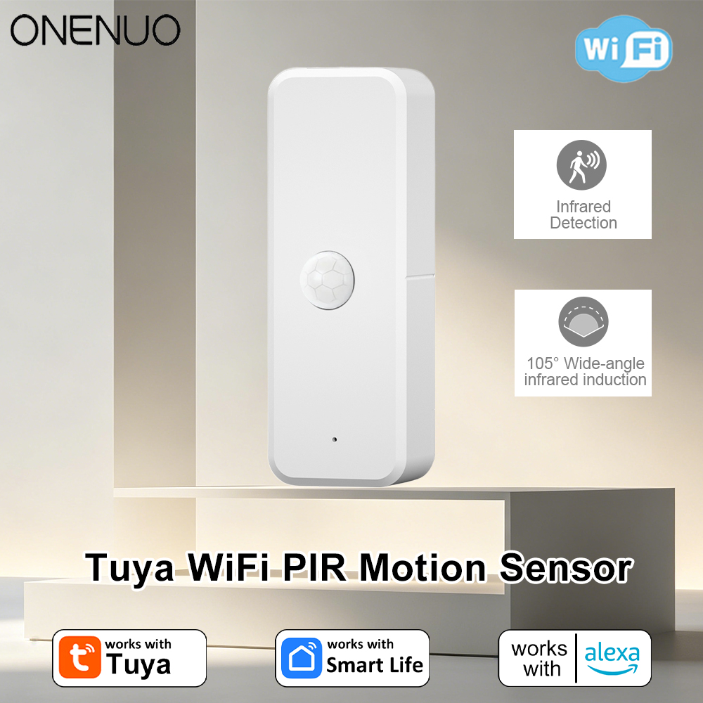 New Tuya WiFi PIR Motion Detec - Smart Home Certification ulasan dan harga