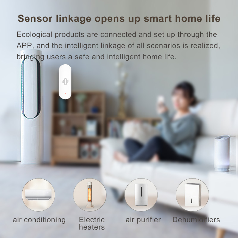 Tuya WiFi Vibration Sensor, Se - Smart Home Certification ulasan dan harga