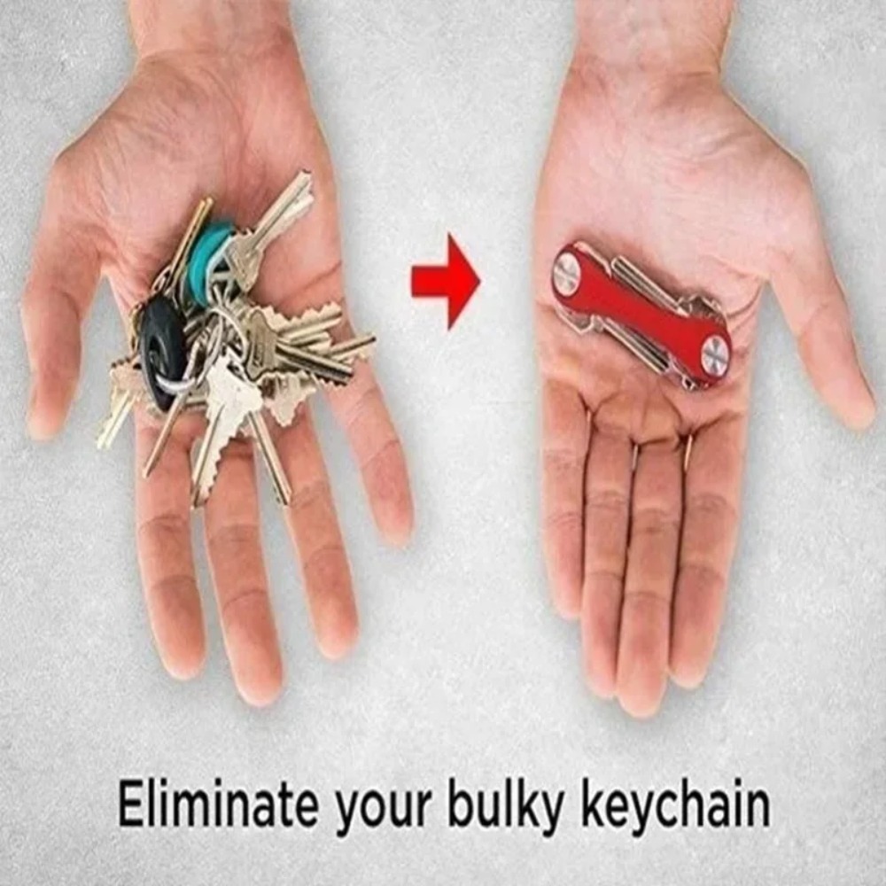 Metal Key Clip Smart Keychain  - Smart Home Utilities ulasan dan harga