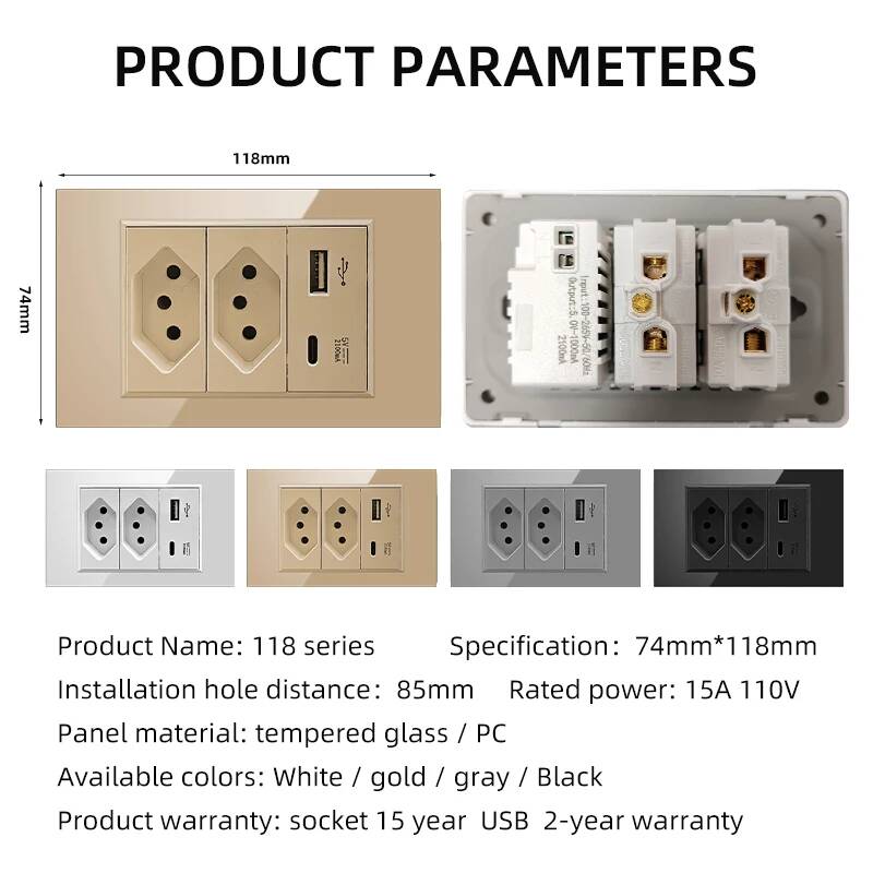 Herepow Brazil Standard Dual U - Smart Home Utilities ulasan dan harga