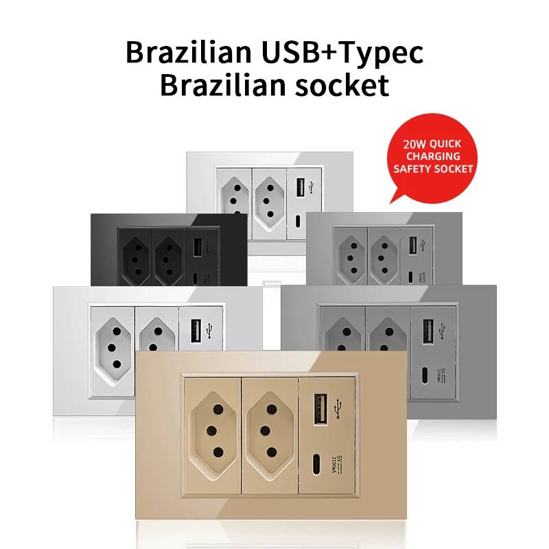 Herepow Brazil Standard Dual U - Smart Home Utilities ulasan dan harga