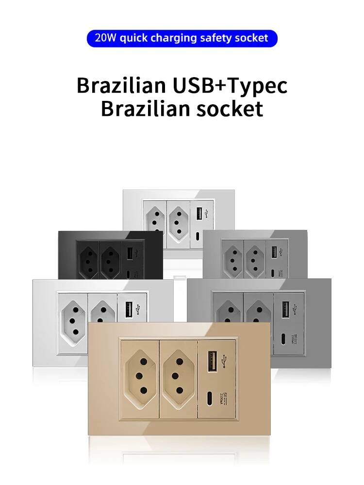 Herepow Brazil Standard Dual U - Smart Home Utilities ulasan dan harga