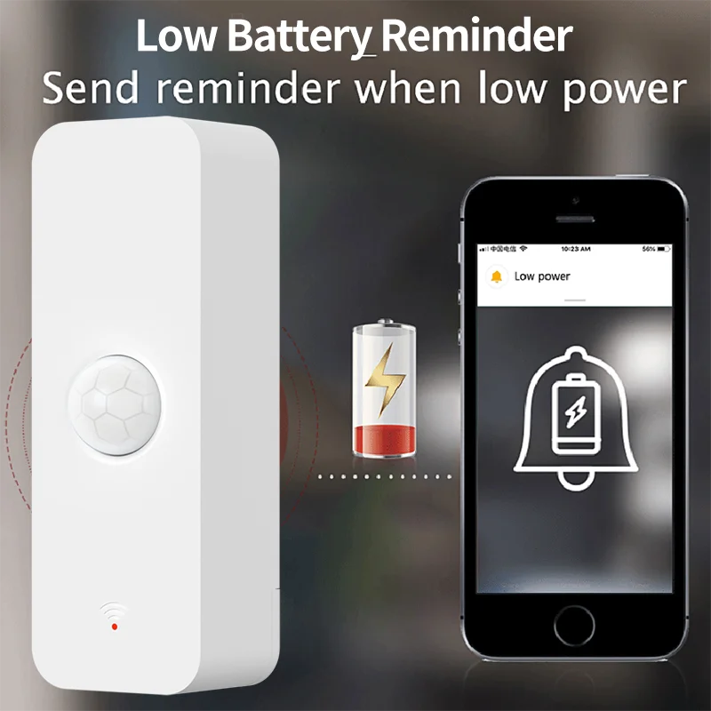 Tuya WiFi Zigbee PIR Motion Se - Smart Home Certification ulasan dan harga
