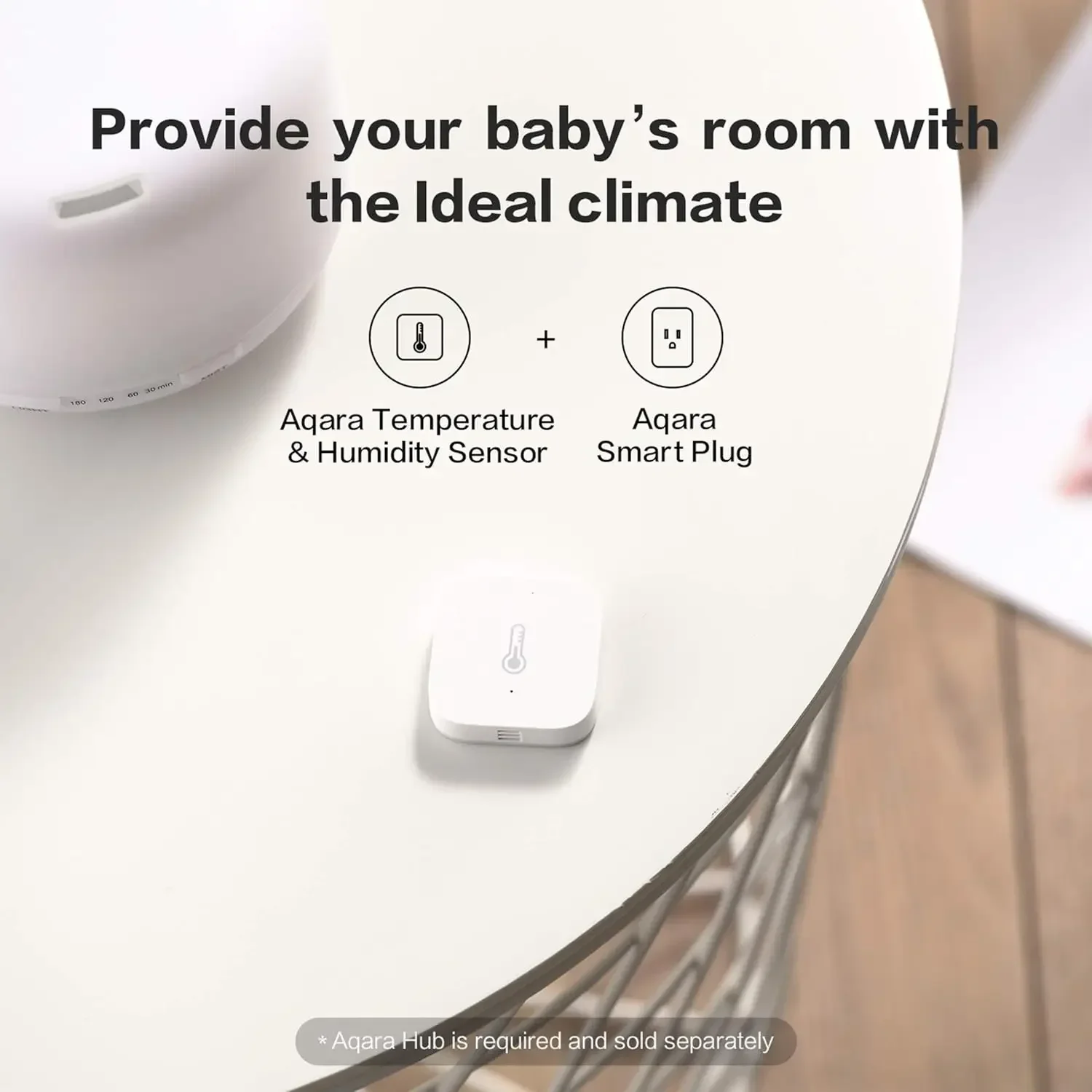 Aqara Temperature Sensor Zigbe - Smart Home Hub Matter ulasan dan harga