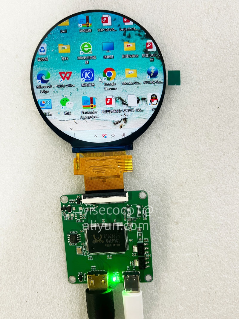 Wisecoco 2.8 Inch Round Displa - Smart Home Utilities ulasan dan harga