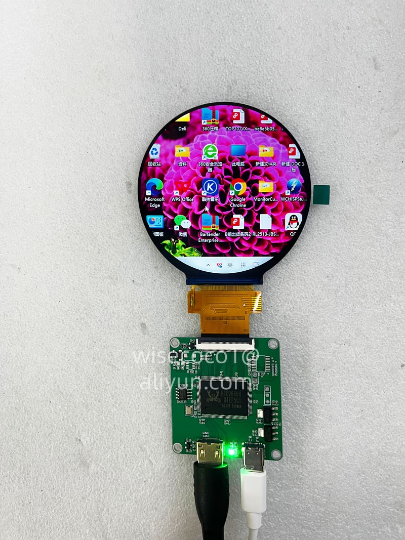 Wisecoco 2.8 Inch Round Displa - Smart Home Utilities ulasan dan harga