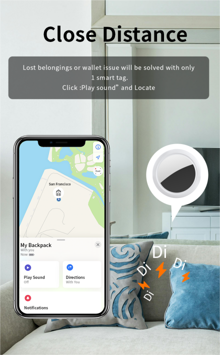 JSPTEC Security Bluetooth Tag  - Smart Home Hub Matter ulasan dan harga