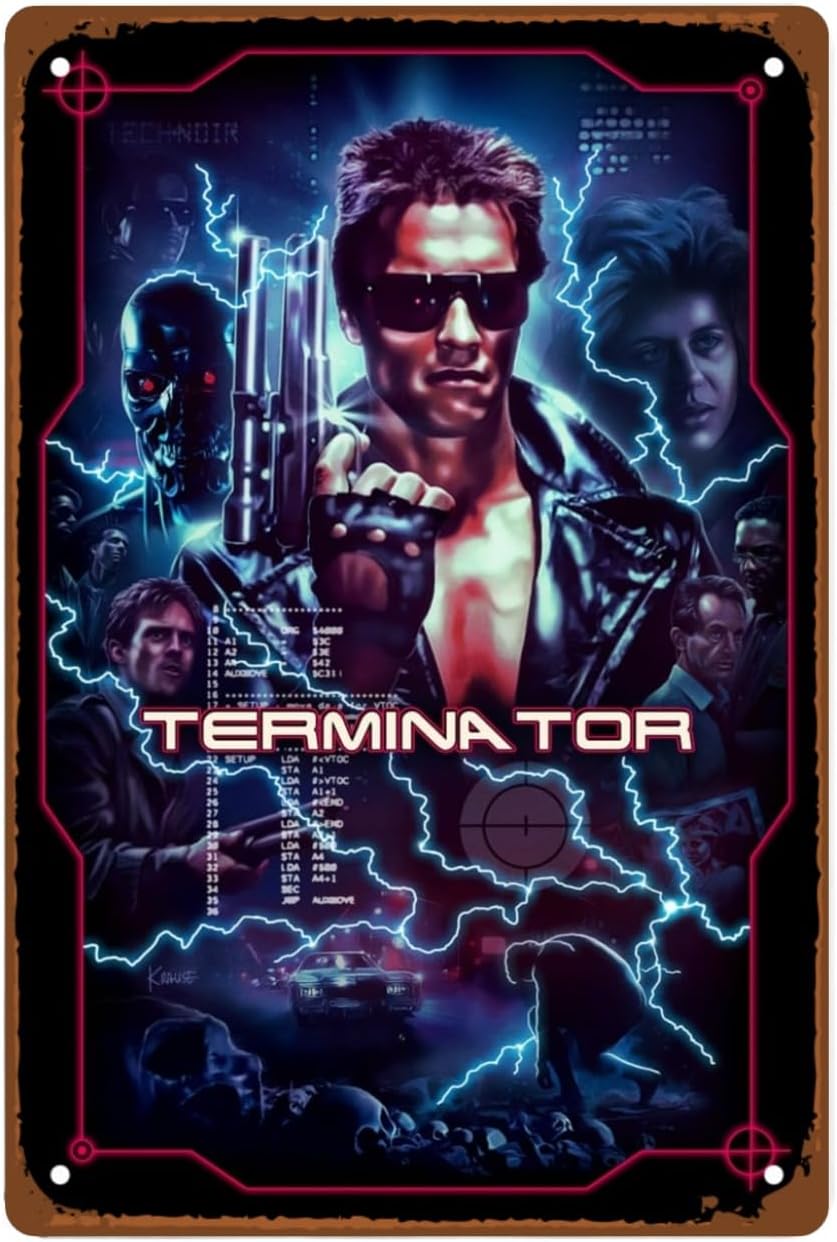 The Terminator Films Metal Wal - Smart Home Icon ulasan dan harga