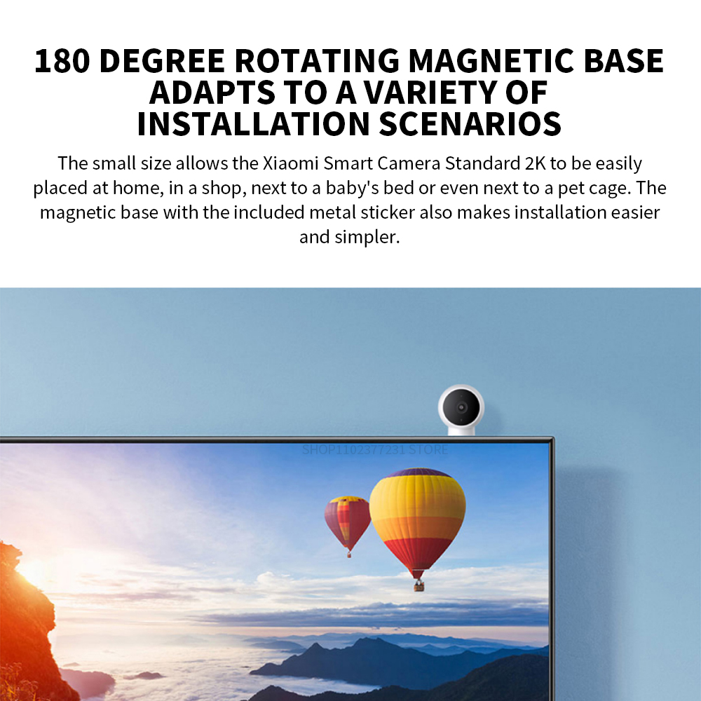 XIAOMI Smart IP Camera Standar - Smart Home Zestaw ulasan dan harga