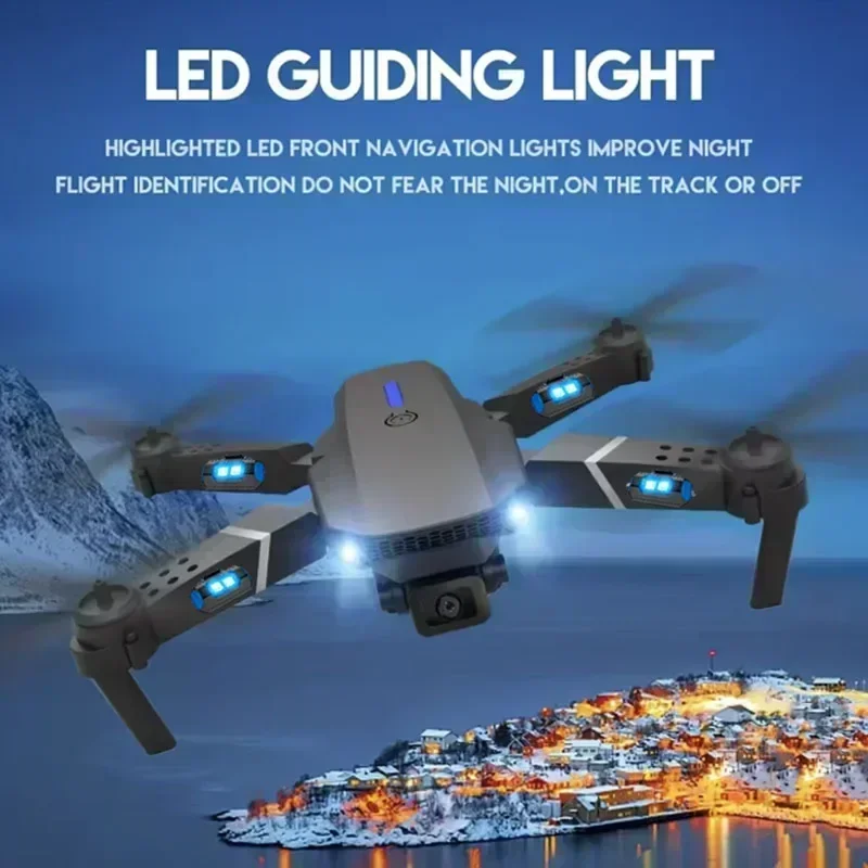 E88 Pro WIFI FPV Drone Wide An - Smart Home Camera ulasan dan harga