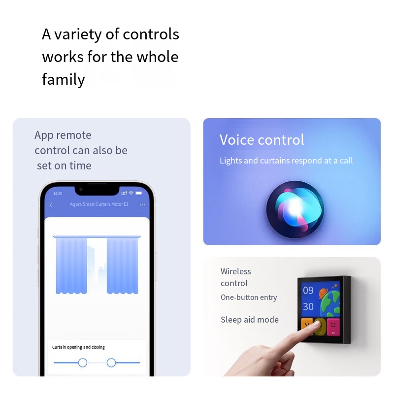 Aqara Smart Switch S1E Touch C - Smart Home Hub Matter ulasan dan harga