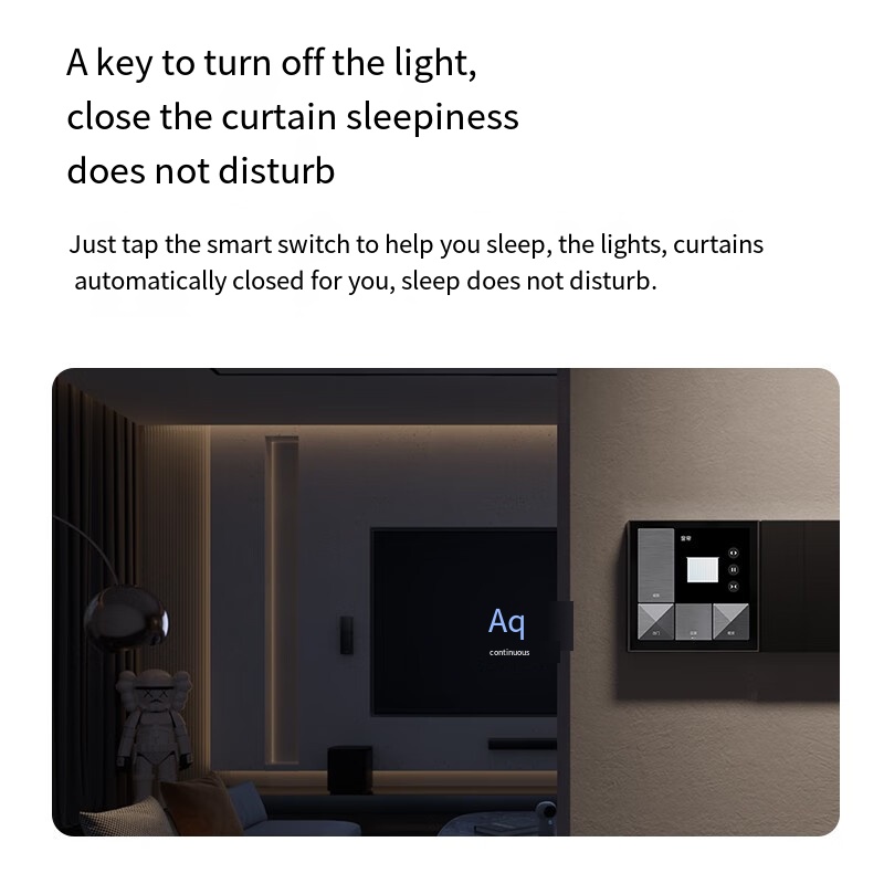 Aqara Smart Switch S1E Touch C - Smart Home Hub Matter ulasan dan harga