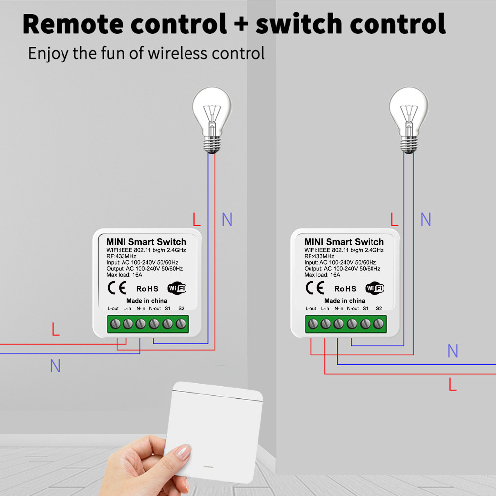 Tuya WiFi Smart Light Switch S - Smart Home Certification ulasan dan harga