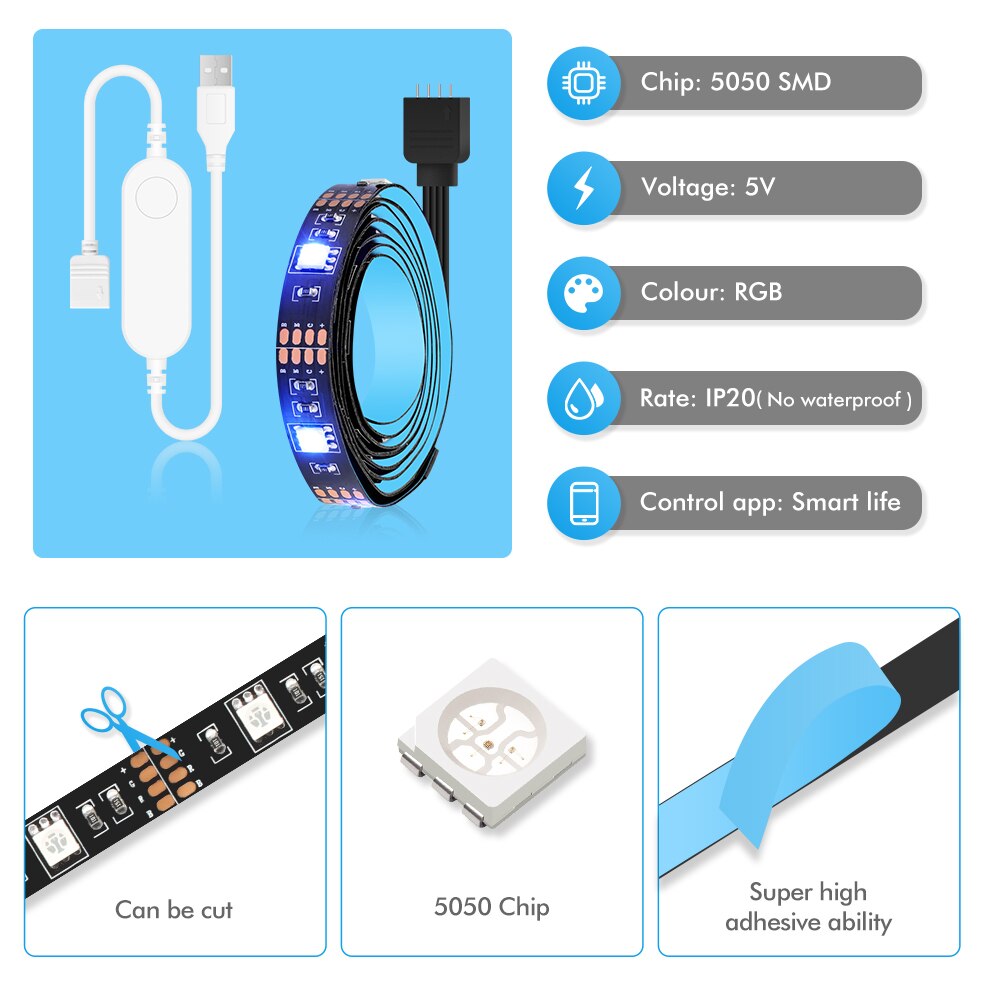 Tuya Zigbee Smart Led Lights F - Smart Home Hub Matter ulasan dan harga