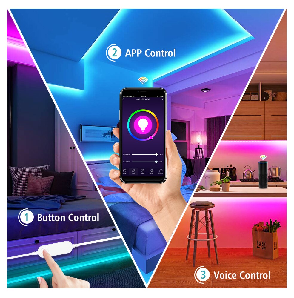Tuya Zigbee Smart Led Lights F - Smart Home Hub Matter ulasan dan harga