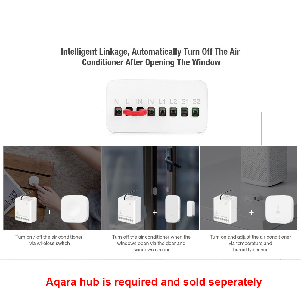 Aqara Two-Way Control Module R - Smart Home Zestaw ulasan dan harga