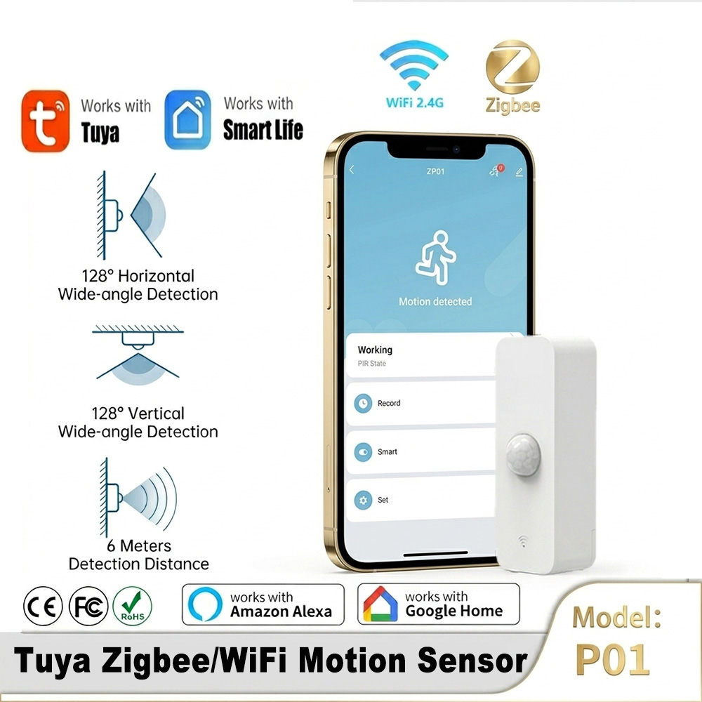 Smart PIR Motion Sensor WiFi Z - Smart Home Villa ulasan dan harga