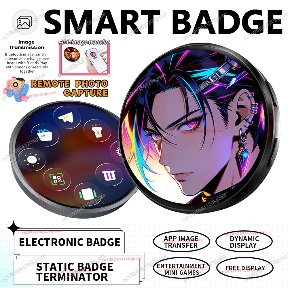 New Anime E-Badge Display Pin  - Smart Home Icon ulasan dan harga