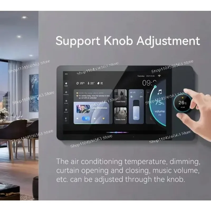 8-Inch Smart Home Central Cont - Smart Home Speaker ulasan dan harga