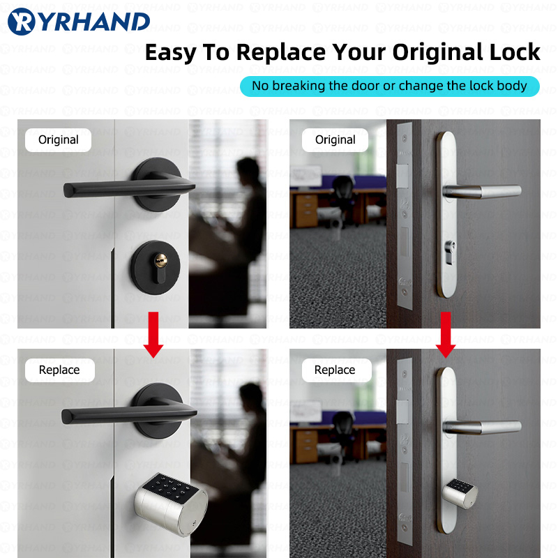 Smart Euro Cylindrical Door Lo - Smart Home Gateway ulasan dan harga