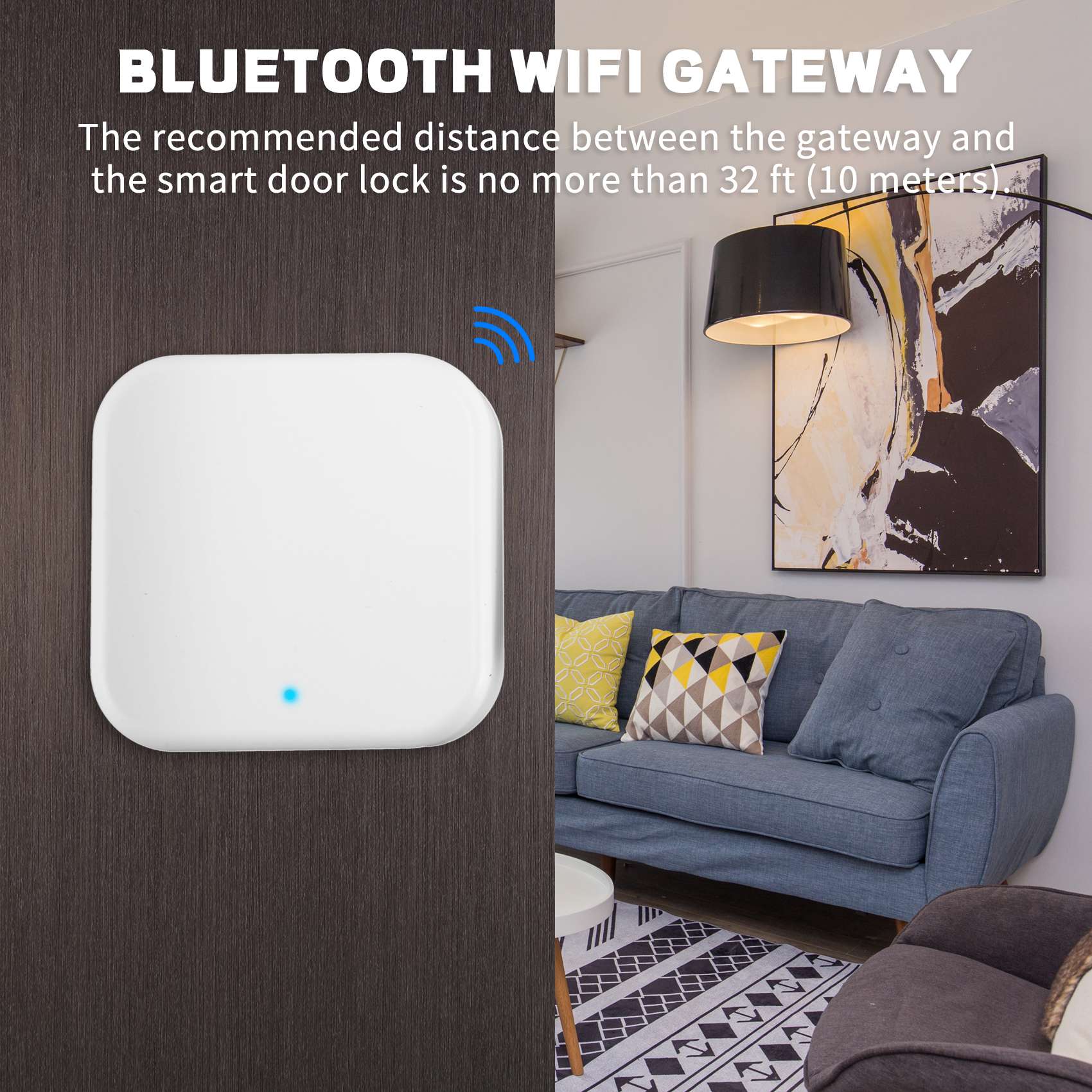 Bluetooth Wifi Gateway Fingerp - Smart Home Gateway ulasan dan harga