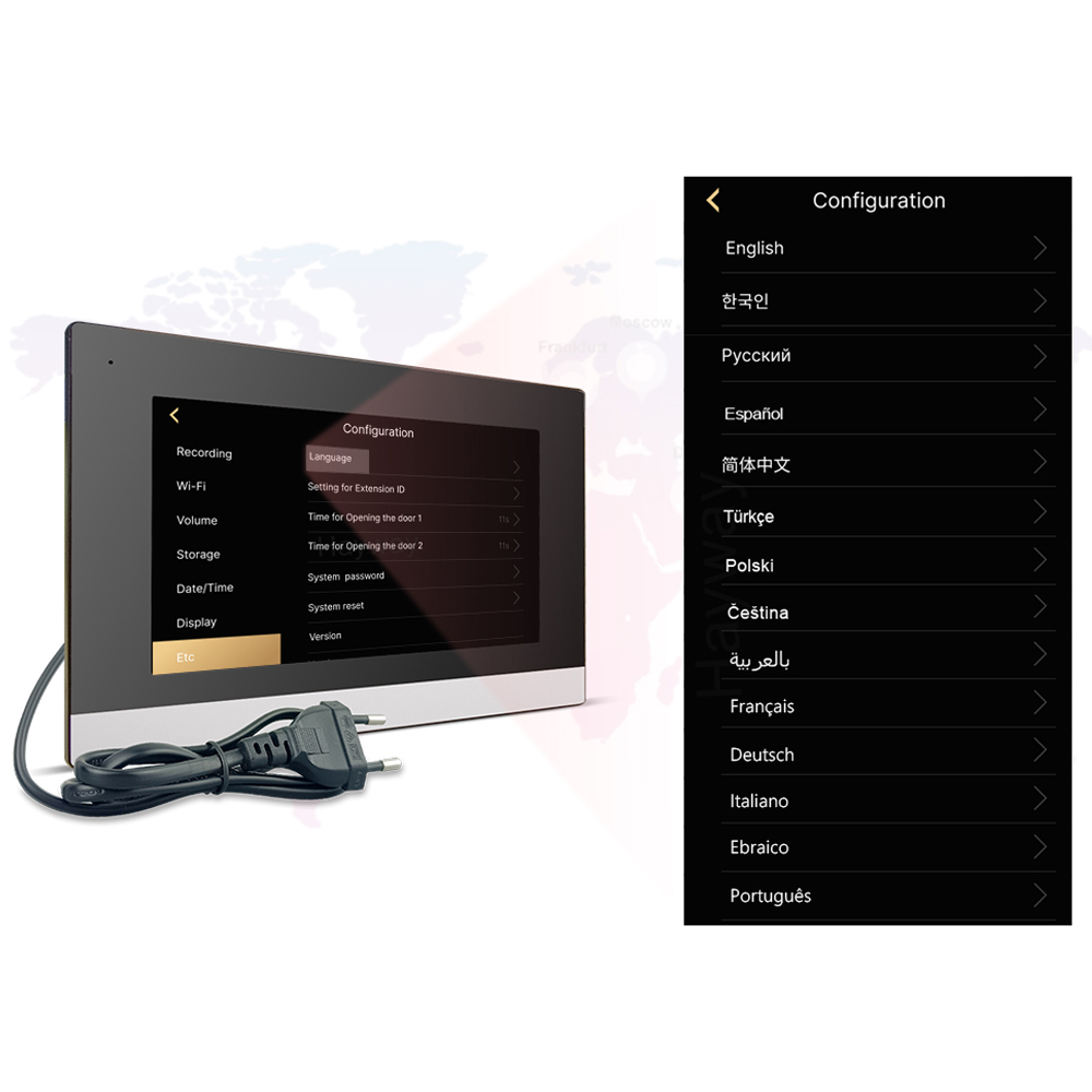 1080P home  intercom system,7” - Smart Home Ezviz ulasan dan harga