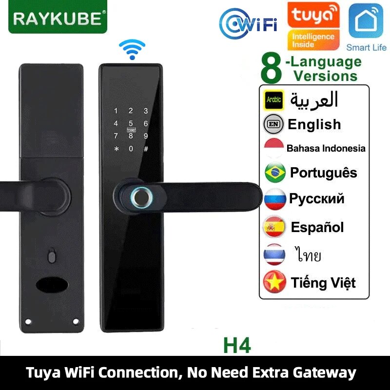 Tuya Wifi Smart Lock Fingerpri - Smart Home Ezviz ulasan dan harga