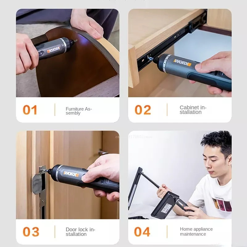 WORX  WX242 4V Electrical Scre - Smart Home Utilities ulasan dan harga