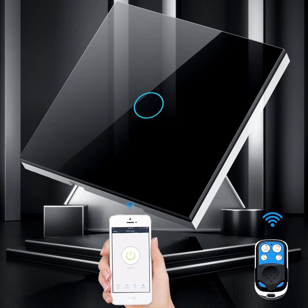 Tuya EU WiFi+RF433 Smart Remot - Smart Home Remote ulasan dan harga