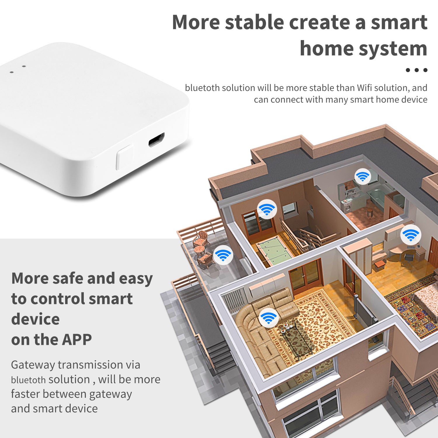 Tuya ZigBee Multi-mode Gateway - Smart Home Hub Matter ulasan dan harga