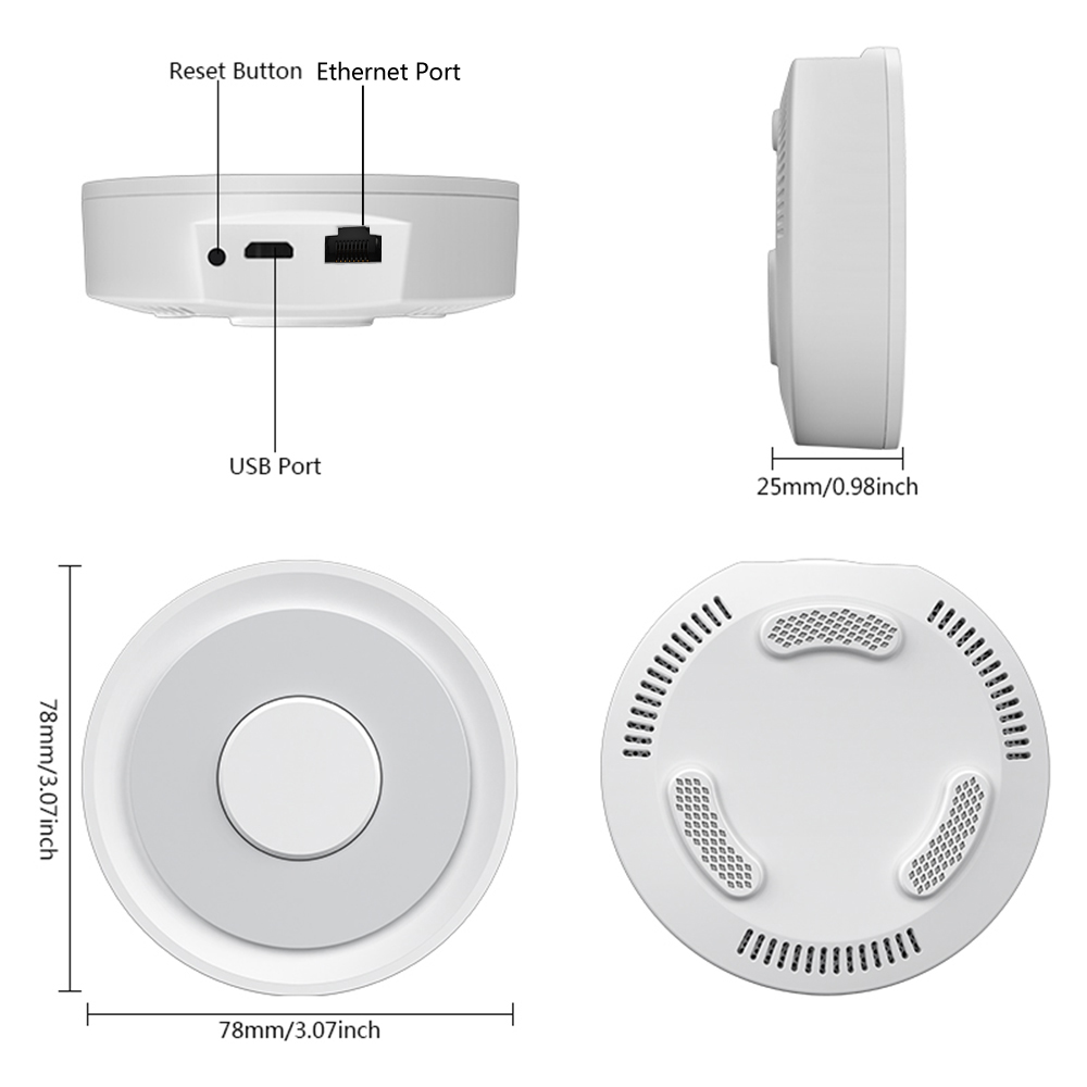 Tuya ZigBee Smart Gateway Home - Smart Home Villa ulasan dan harga