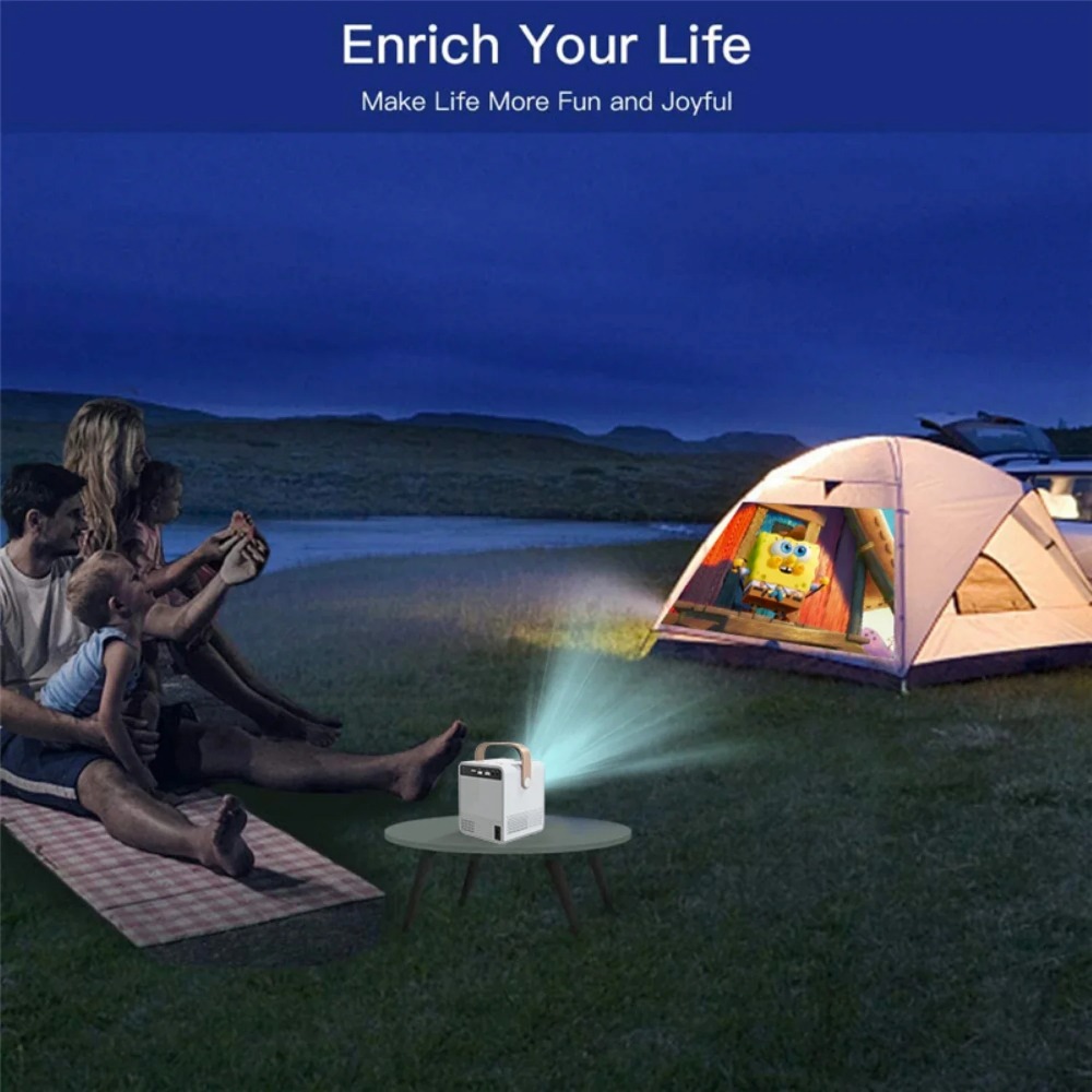 Portable Smart 4K Projector Mi - Smart Home Speaker ulasan dan harga
