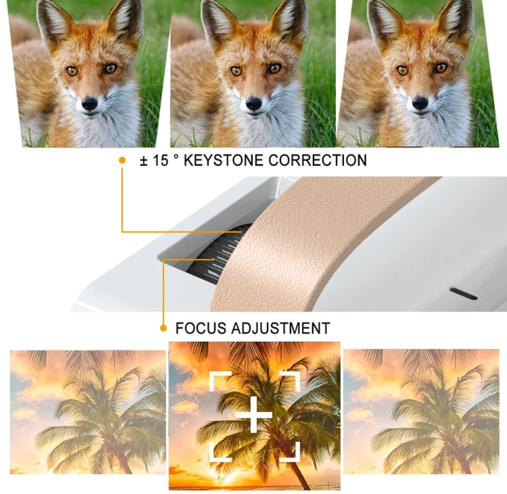 Portable Smart 4K Projector Mi - Smart Home Speaker ulasan dan harga