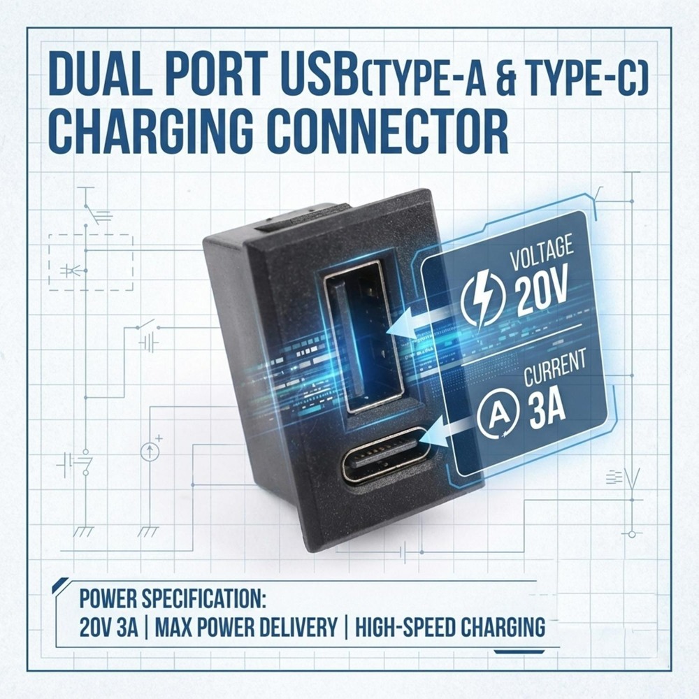 Dual Type C USB Female Port So - Smart Home Utilities ulasan dan harga