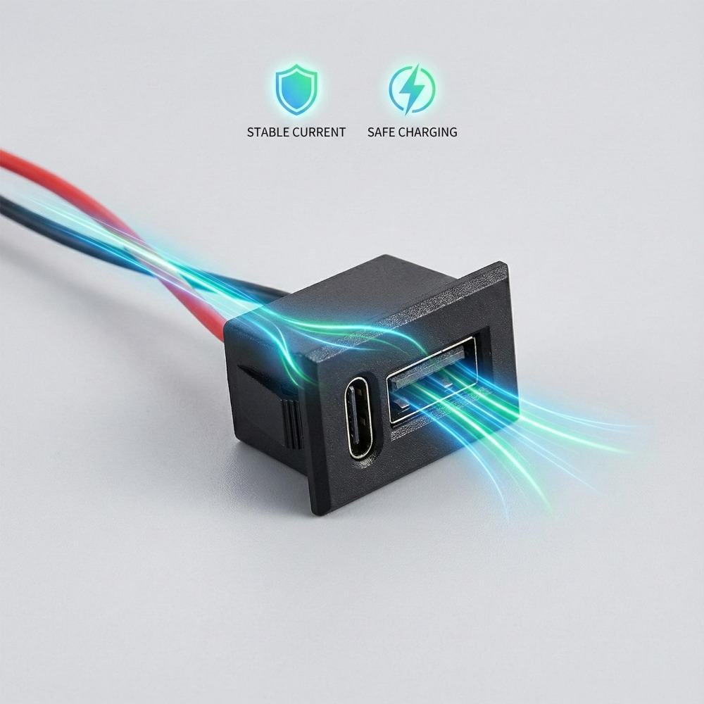 Dual Type C USB Female Port So - Smart Home Utilities ulasan dan harga