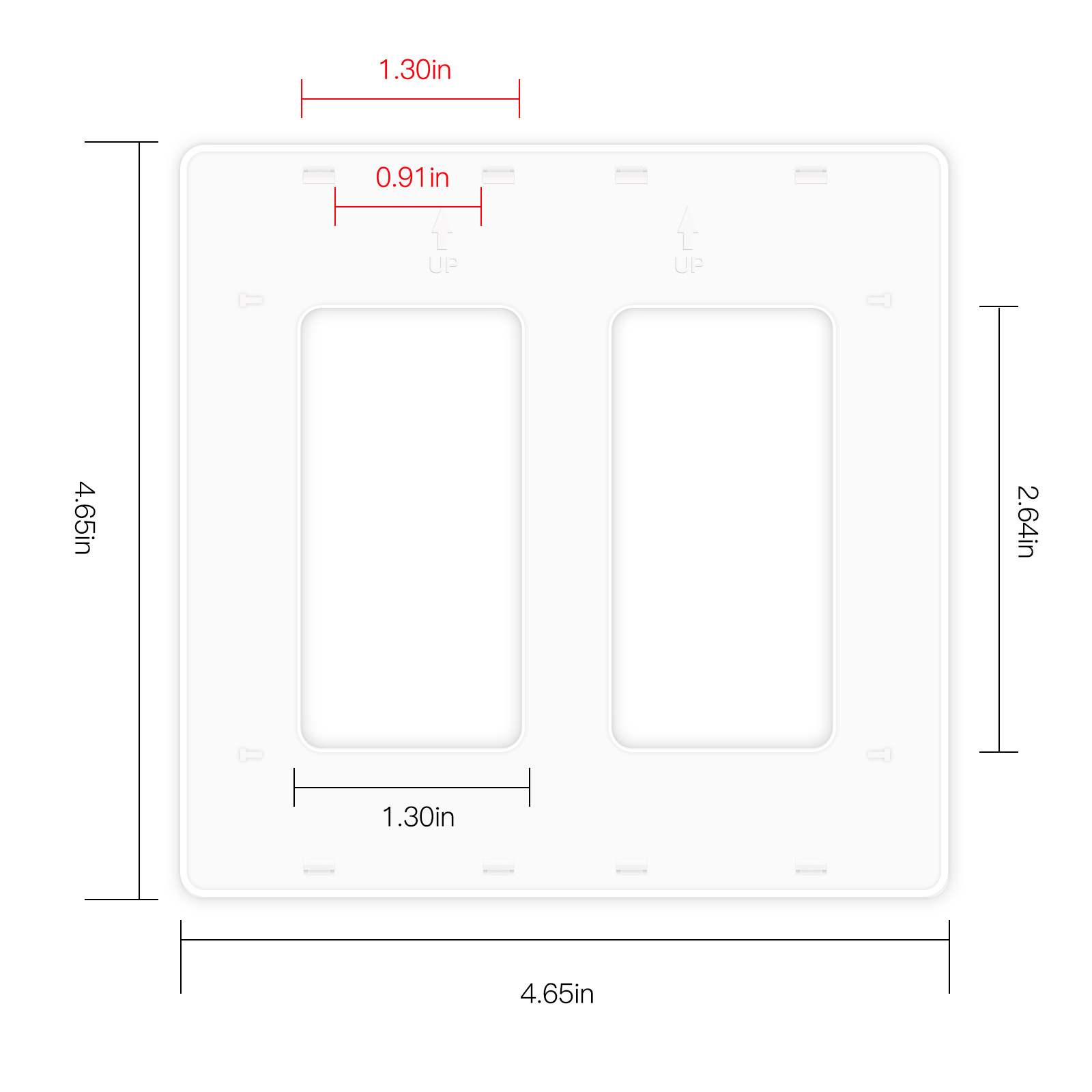 US、EU Type Switch Panel 2/3/4  - Smart Home Utilities ulasan dan harga