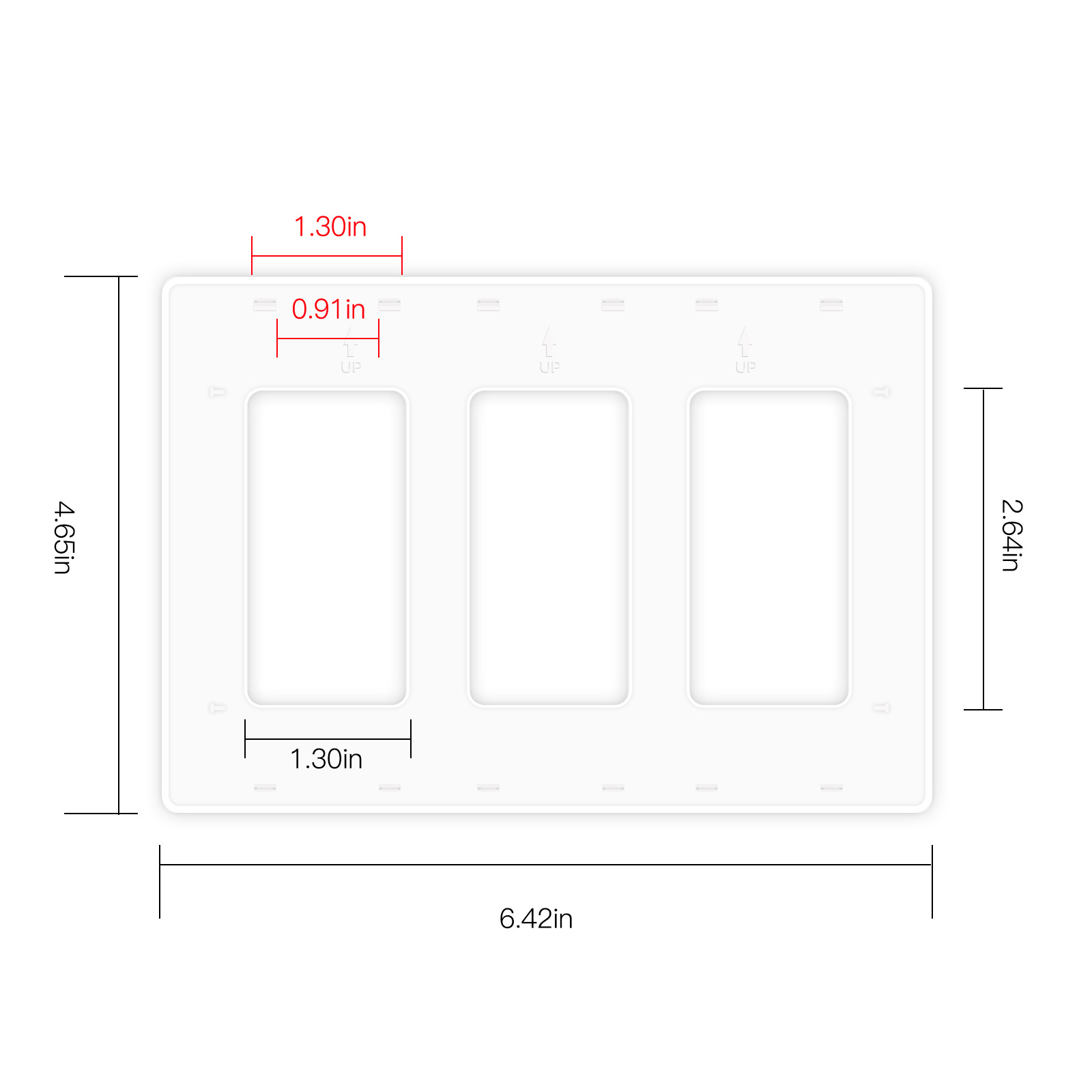 US、EU Type Switch Panel 2/3/4  - Smart Home Utilities ulasan dan harga