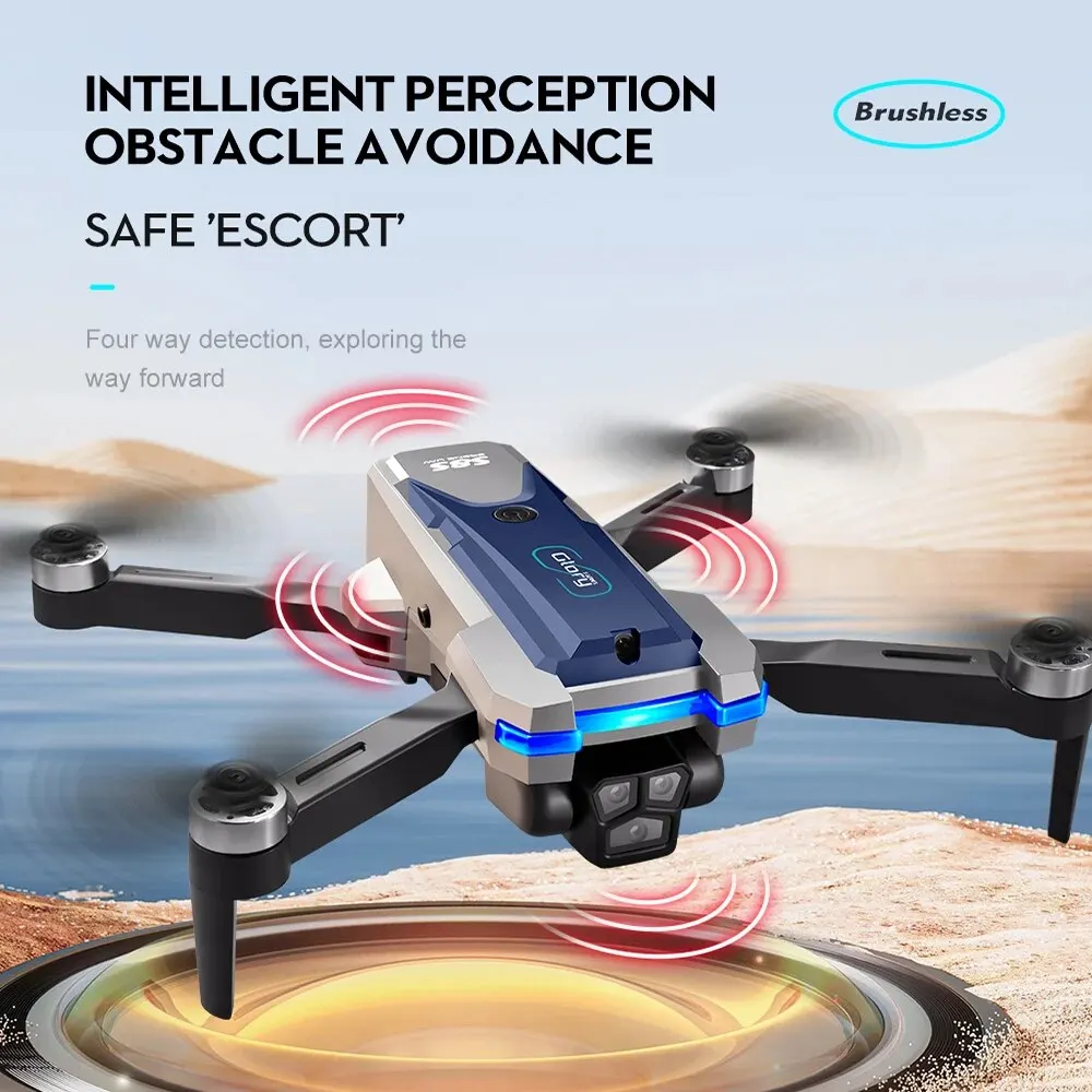 S8S GPS Drone 5G Wifi 8K HD Du - Smart Home Camera ulasan dan harga
