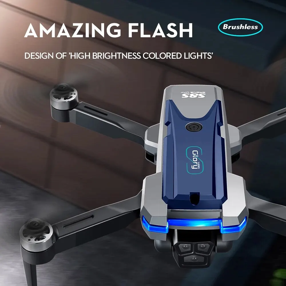 S8S GPS Drone 5G Wifi 8K HD Du - Smart Home Camera ulasan dan harga