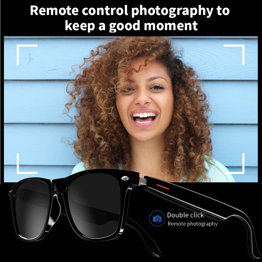 SENBONO E13 Smart Glasses:Blue - Smart Home Speaker ulasan dan harga