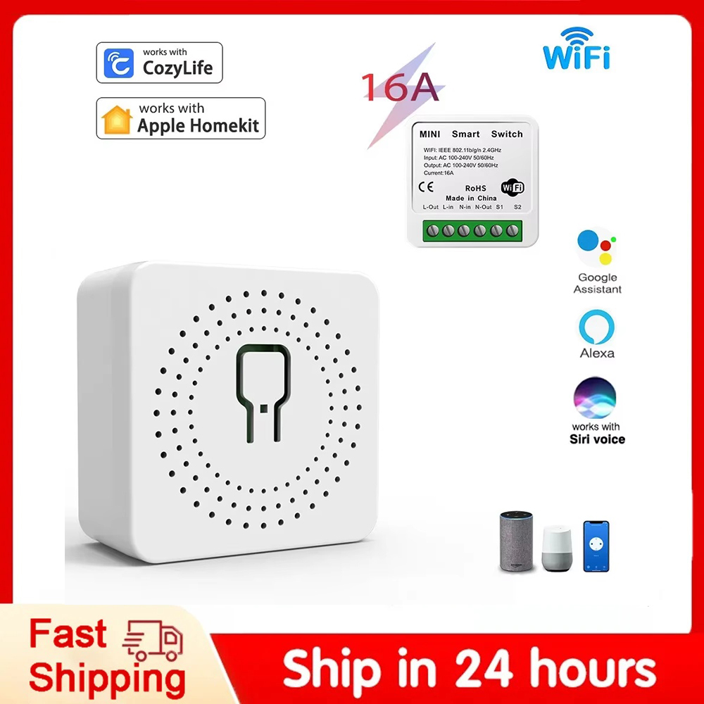 Smart Switch Mini Wifi Relay B - Smart Home Hub Matter ulasan dan harga